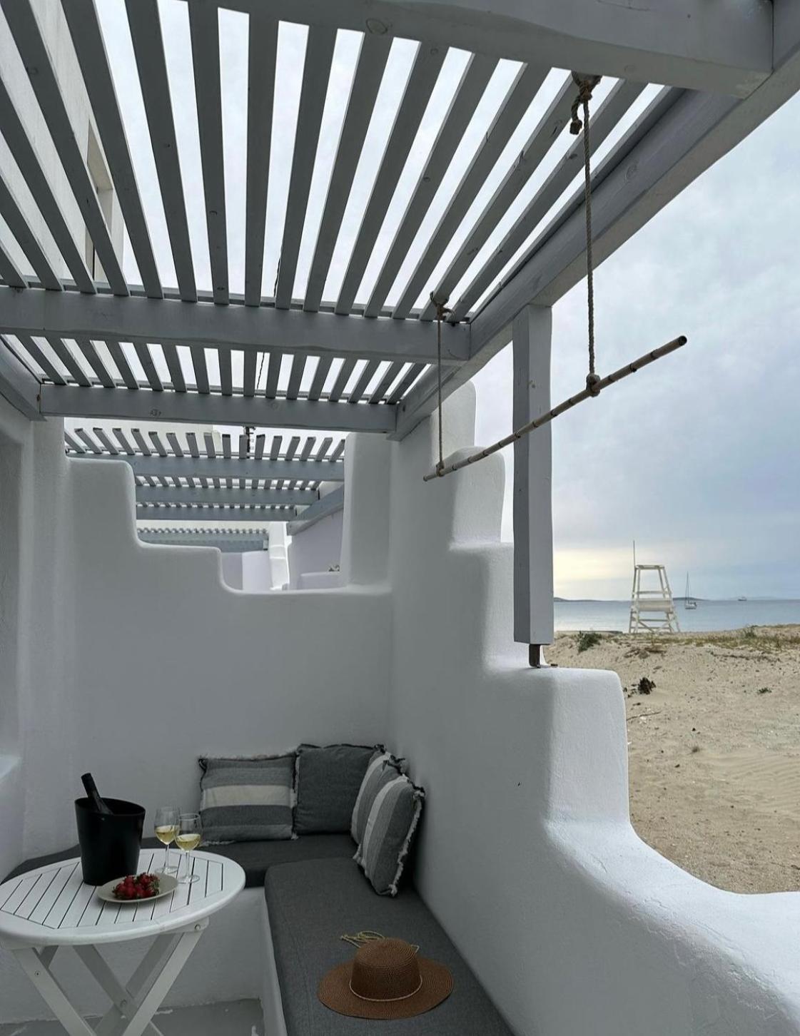 Flisvos Beach Studios Naxos City Екстериор снимка